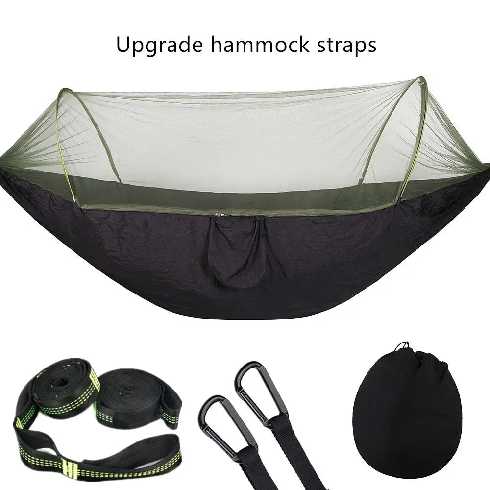 2023 Camping Hammock with Mosquito Net – Lightweight & Portable image 9
