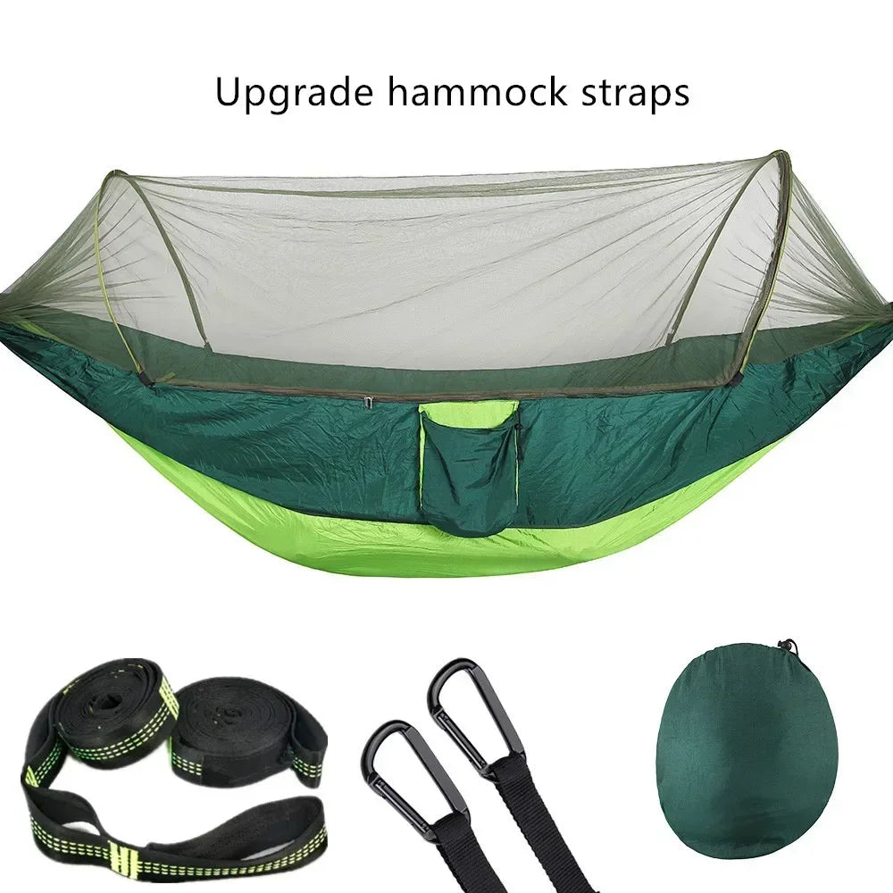 2023 Camping Hammock with Mosquito Net – Lightweight & Portable image 8