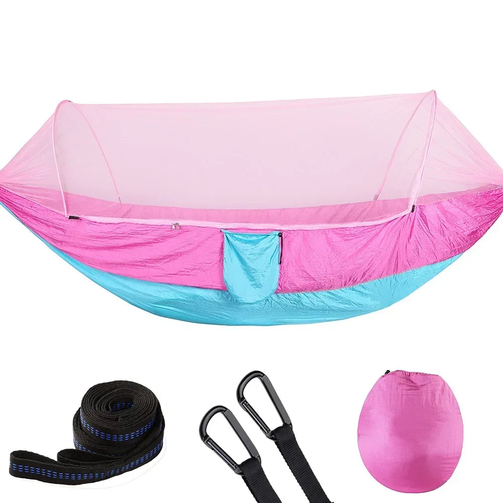 2023 Camping Hammock with Mosquito Net – Lightweight & Portable image 12