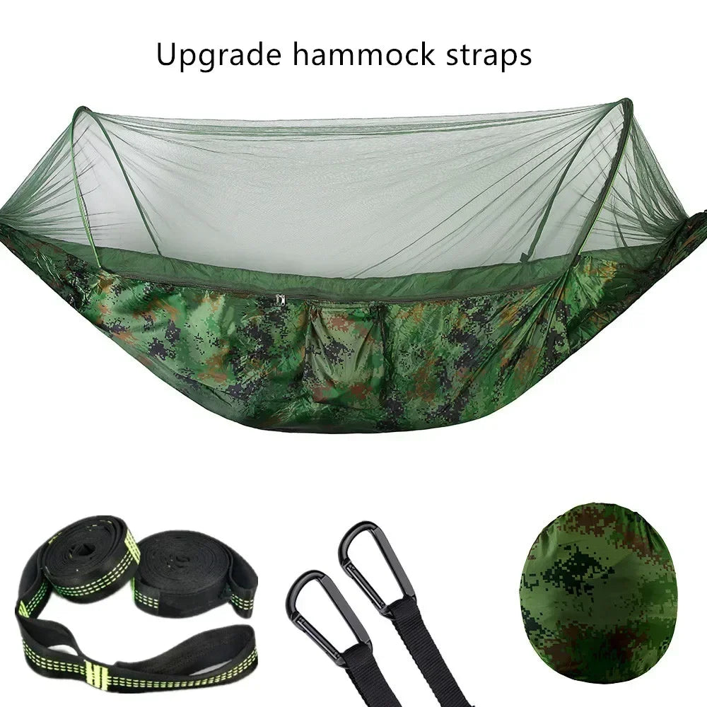2023 Camping Hammock with Mosquito Net – Lightweight & Portable image 6