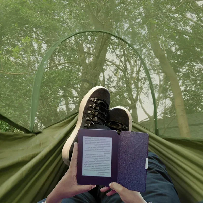 2023 Camping Hammock with Mosquito Net – Lightweight & Portable image 2