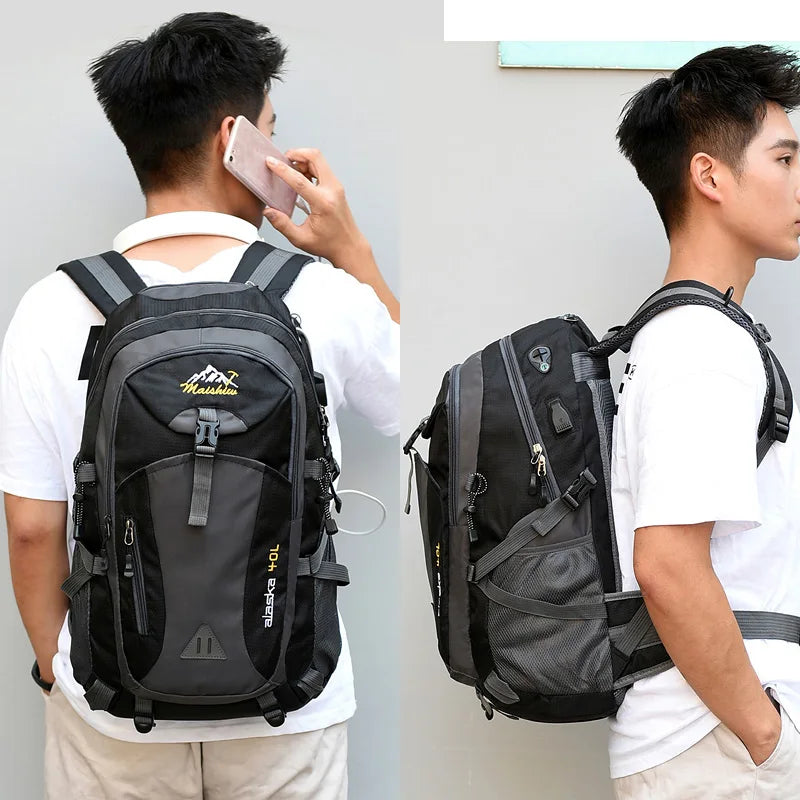 Anti-theft Waterproof Mountaineering Backpack for Outdoor Adventures image 1
