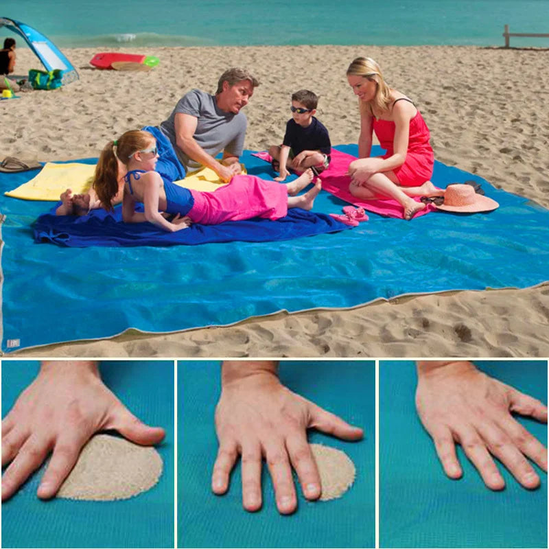 Lohascamping Large Sand-Free Beach Mat – Perfect for Outdoor Adventures image 3