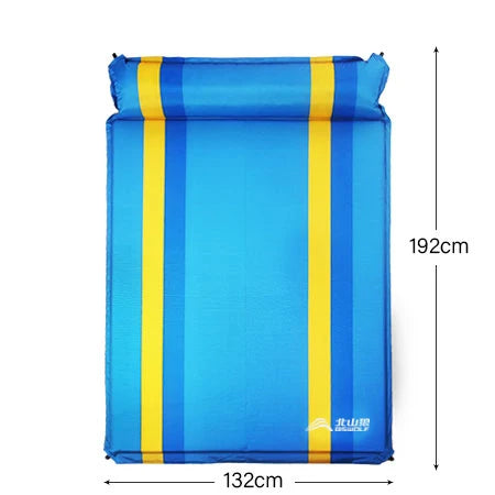 BSWolf Inflatable Mattress – Ideal for Outdoor Camping Adventures - Blue image