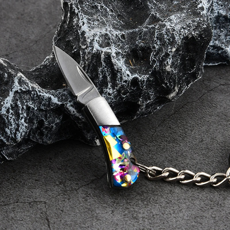 Stainless Steel Mini Mountain Axe – Compact Outdoor Camping Knife image 5
