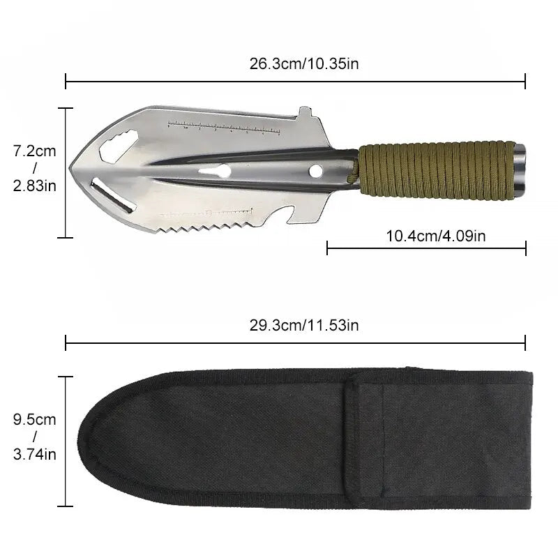 Portable Multifunctional Survival Shovel – Essential Outdoor Tool image 5