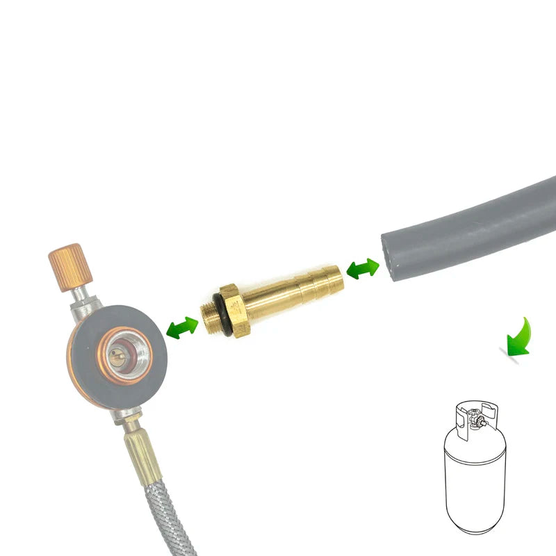 Multi-purpose Outdoor Camping Stove Adapter for LPG Cylinders image 0