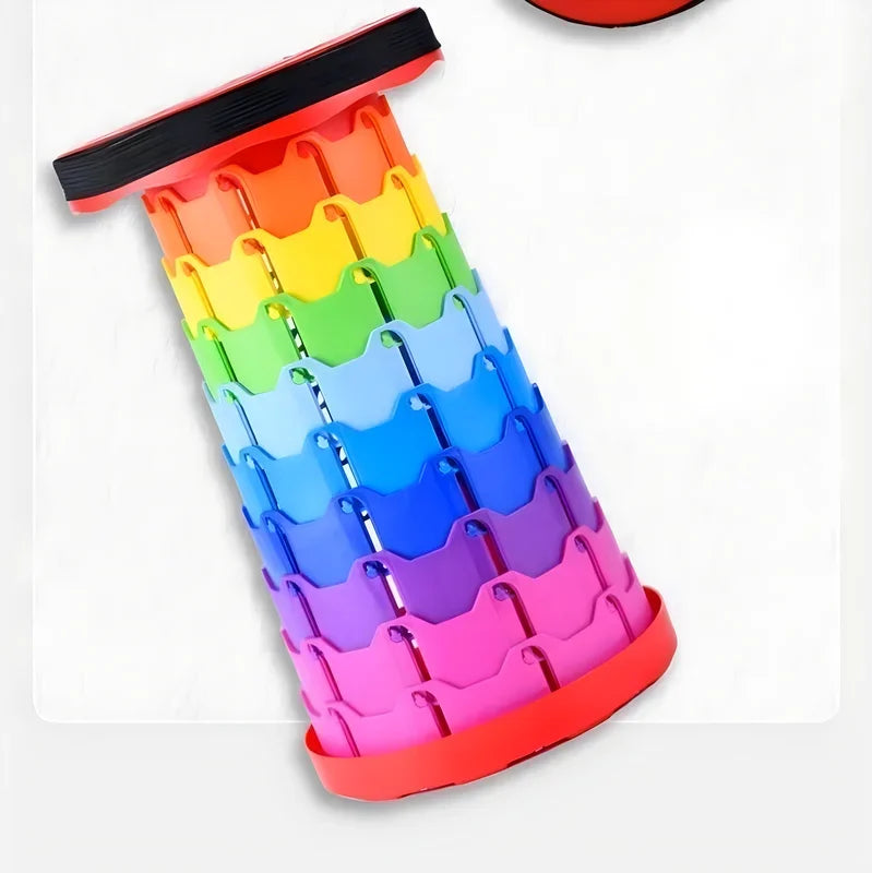 Compact and Versatile Outdoor Stool for Every Adventure - Color Red LA0020F image