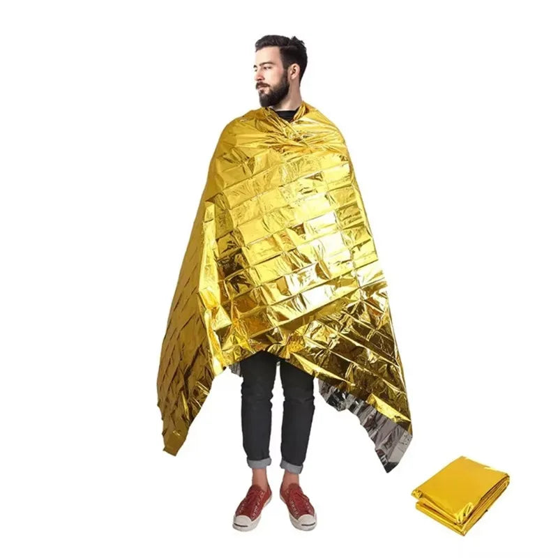 Outdoor Survival Emergency Blanket – Essential Gear for Adventure and Safety image 0