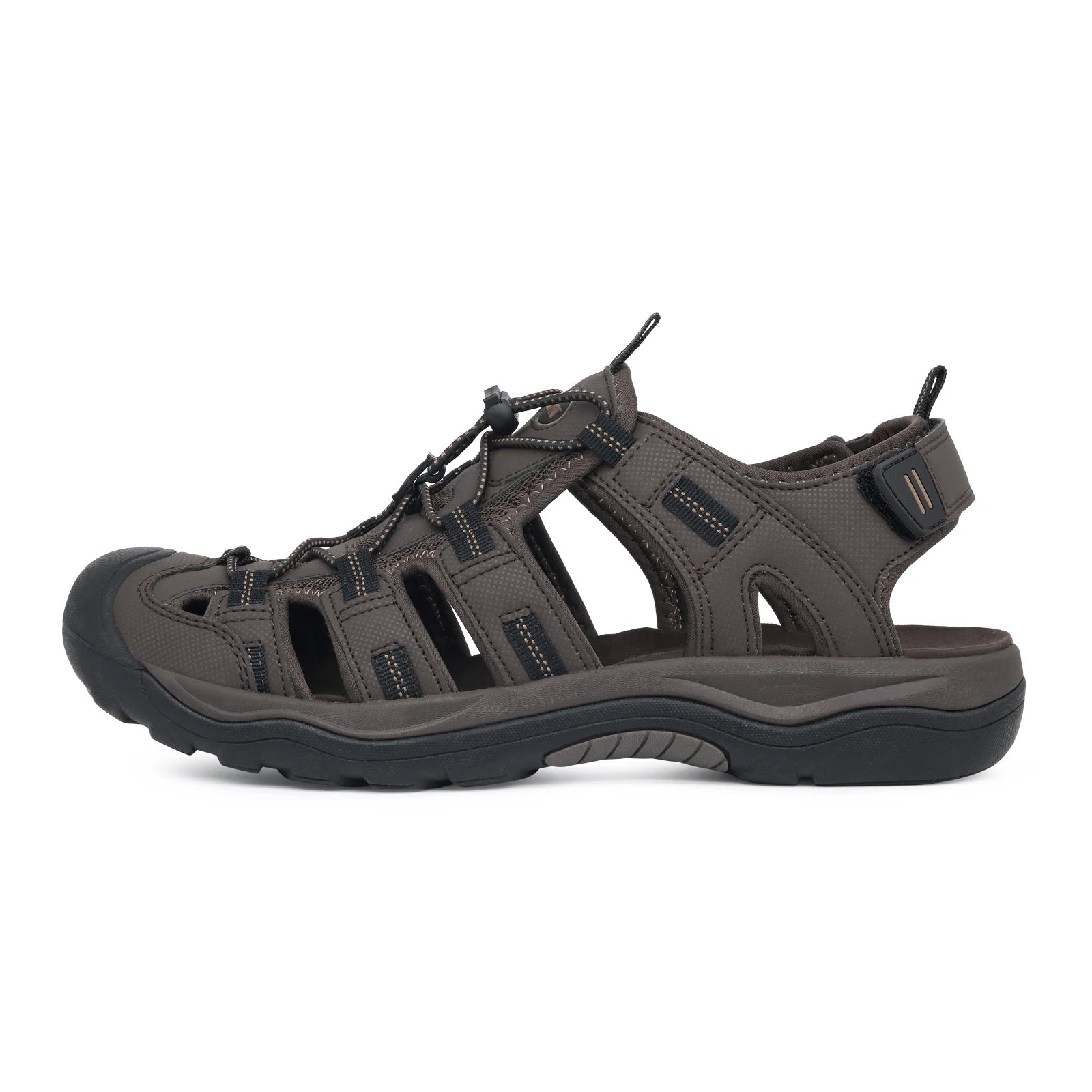 GRITION Men Outdoor Sandals – Versatile and Comfortable Beach Shoes image