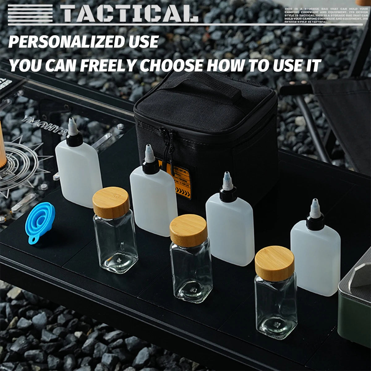 New Tactical Seasoning Bag – Versatile Outdoor Camping and Picnic Companion image 2