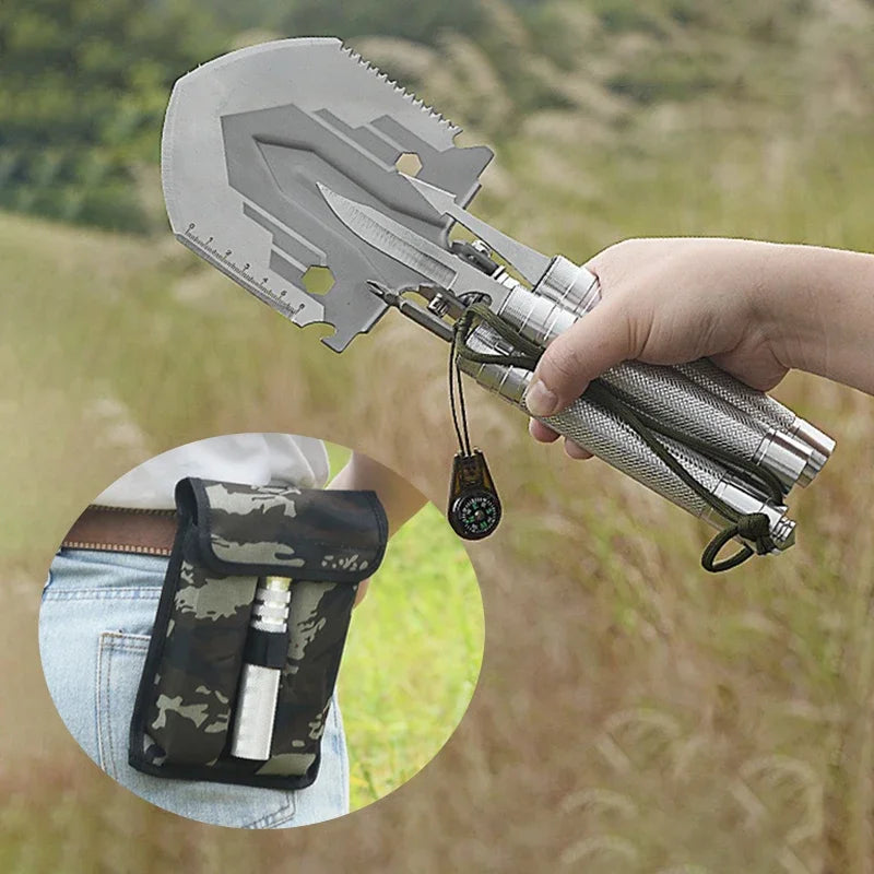 Outdoor Multifunctional Folding Shovel – Essential Survival Gear image 3