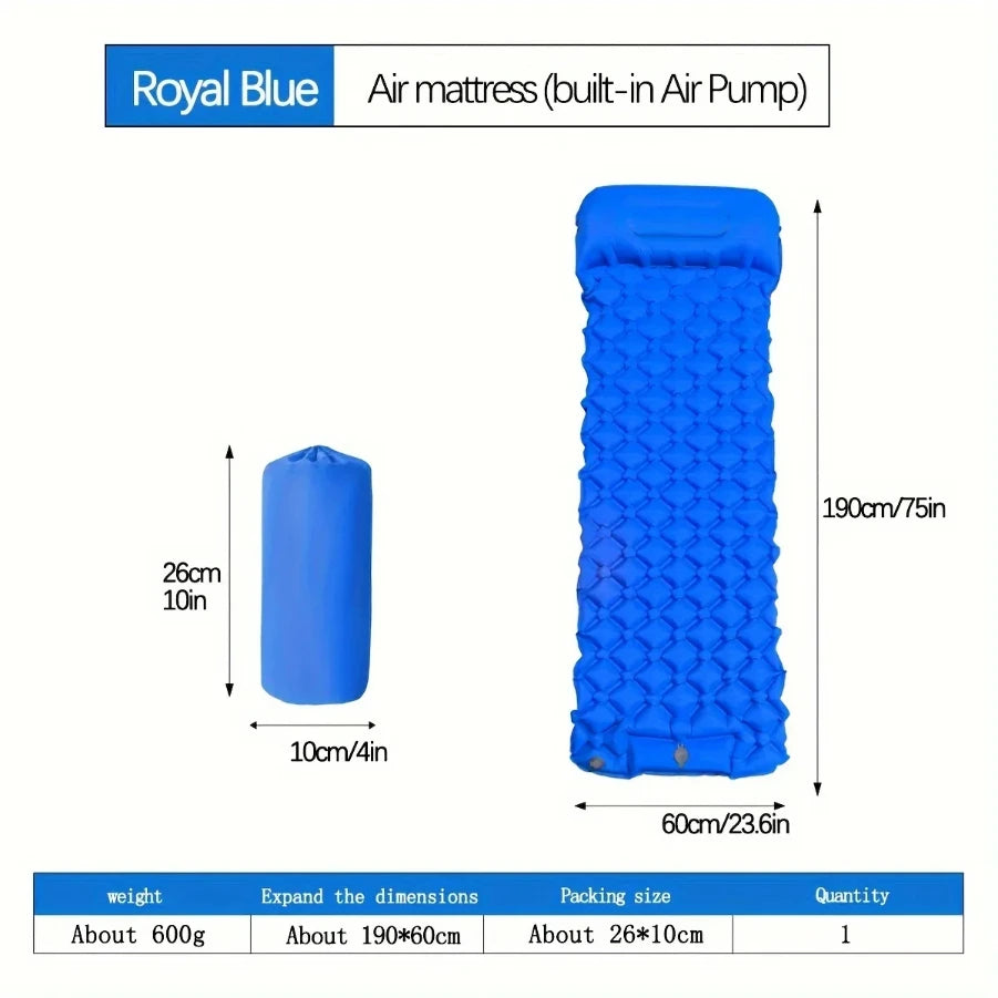 Outdoor Camping Inflatable Mattress – Ultimate Comfort for Adventurers image 1