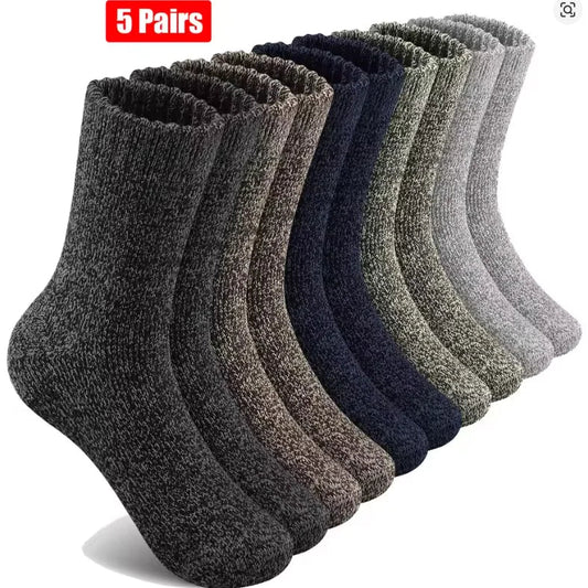Ultimate Comfort and Warmth: Merino Wool Hiking Socks for Men image 6