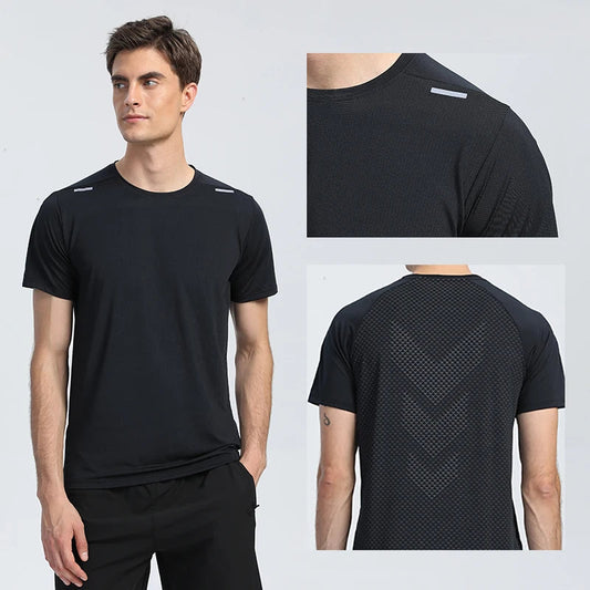Quick Dry Men's Running T-Shirt – Perfect for Fitness and Casual Sportswear image 1