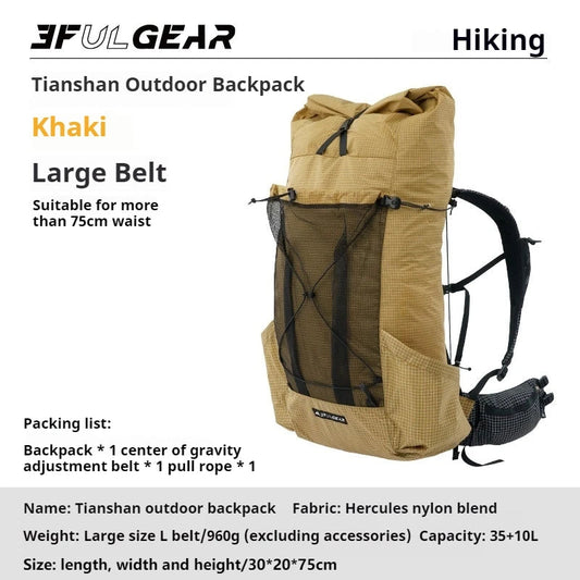 3F UL GEAR TianShan 35+10L Backpack – Ultralight &amp; Durable Outdoor Companion image 6