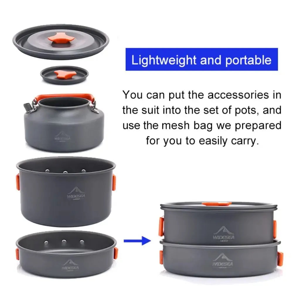 Widesea Camping Tableware – Outdoor Cookware Set for Adventurers image 4