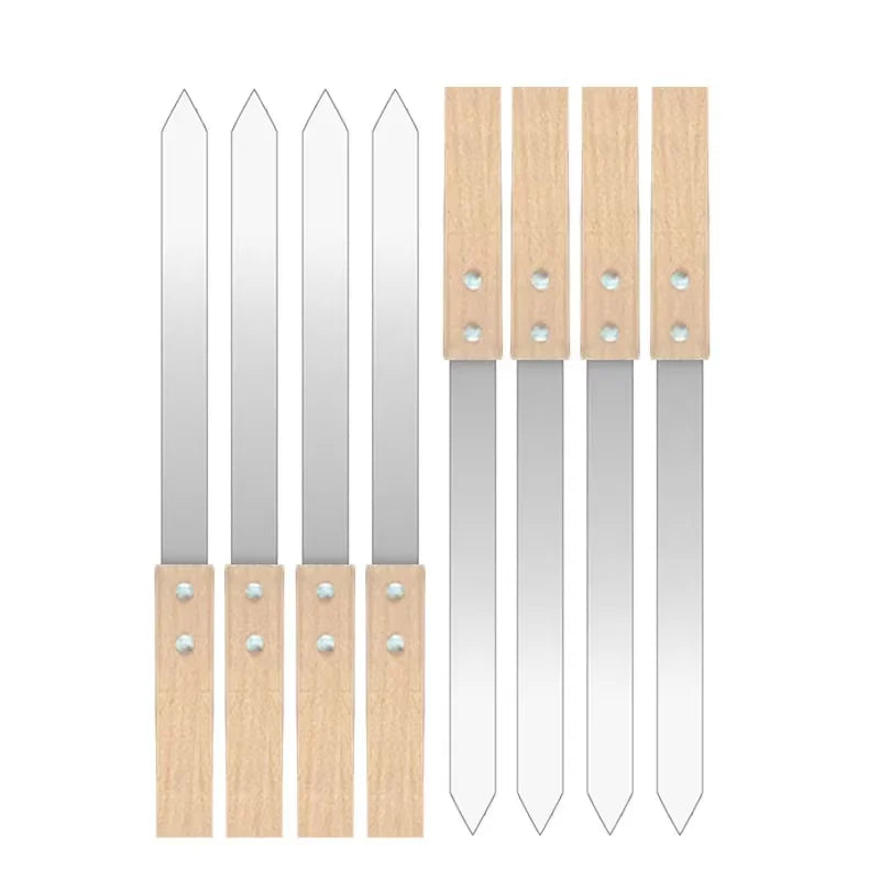Kabab Koobideh Skewers – Premium Stainless Steel BBQ Tools - 8pcs Kobide Skewers image