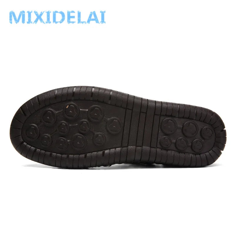 Summer Sandals for Men – Classic Roman Leather Sandals 2024 image 3