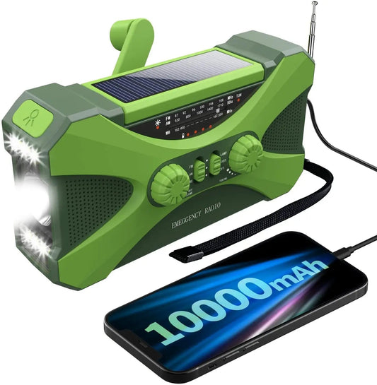 Stay Prepared with the 10000mAh Emergency Radio image 5