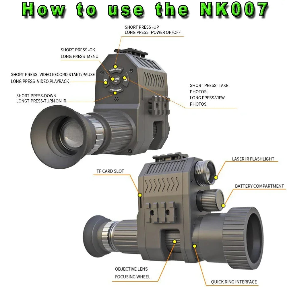 Megaorei NK007plus – Advanced Night Vision for Outdoor Enthusiasts image 3