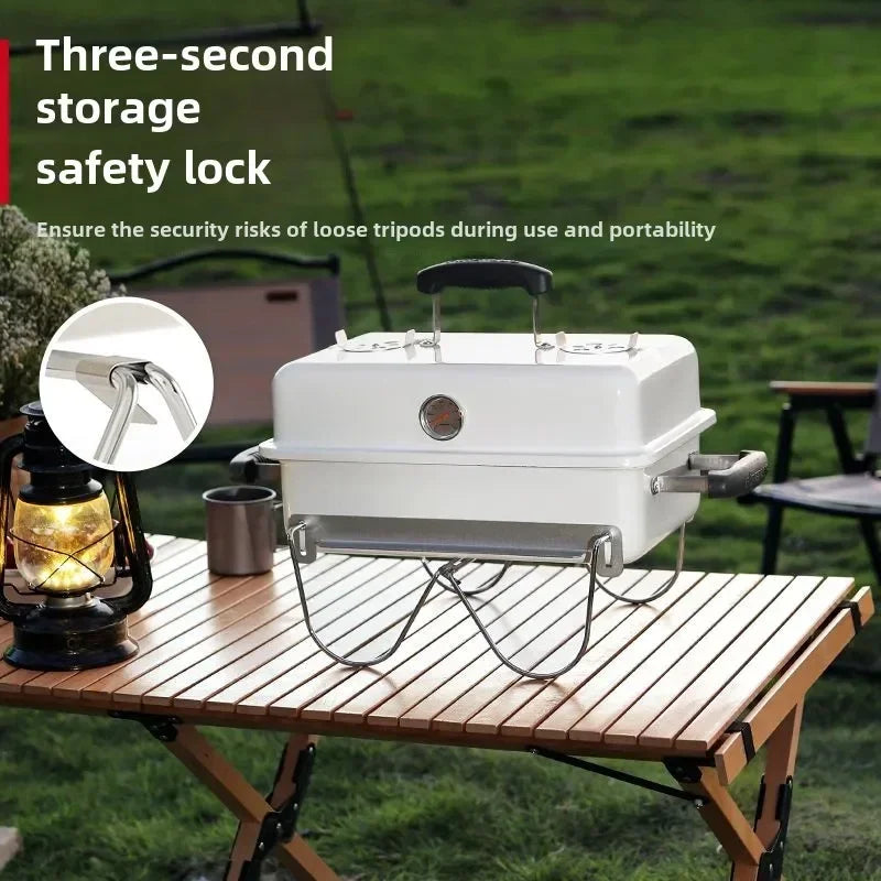 Charcoal Grill – Portable Outdoor BBQ for Camping and Picnics image 4