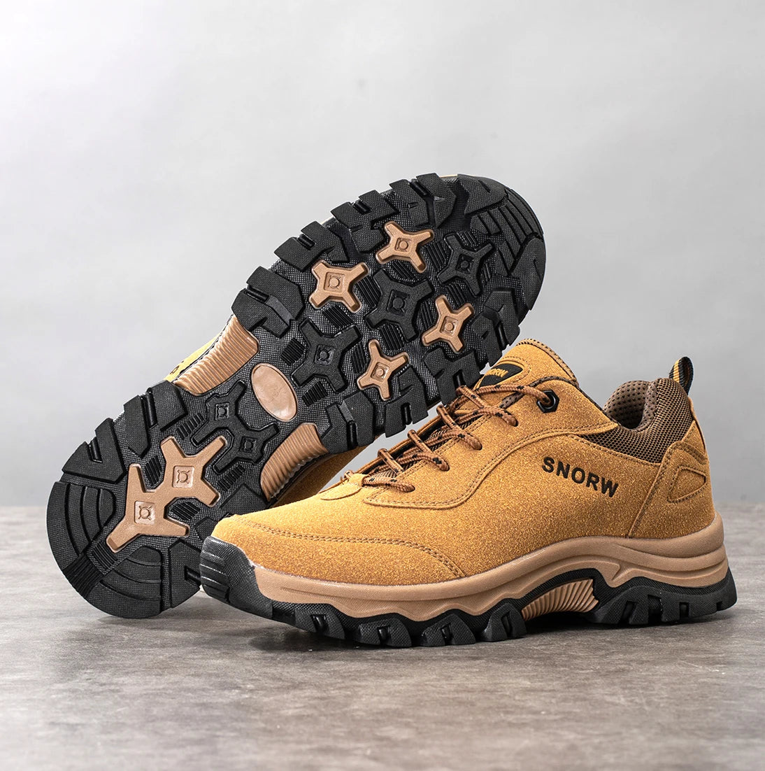 Durable Hiking Shoes for Men – Non-Slip Mountain Climbing Boots image 2