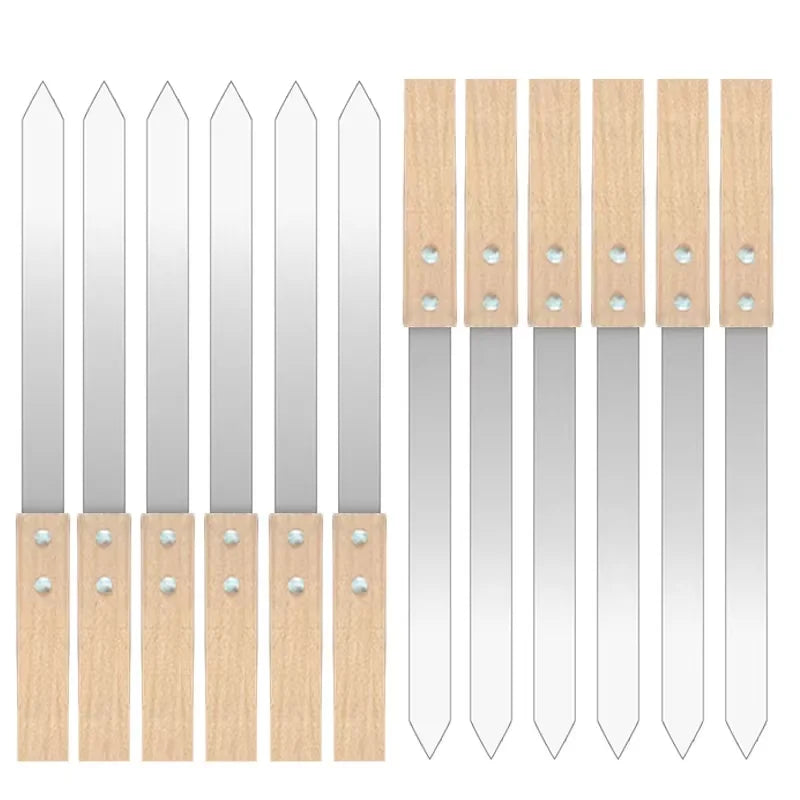 Kabab Koobideh Skewers – Premium Stainless Steel BBQ Tools - 12pcs Kobide Skewers image