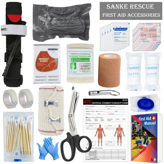 Comprehensive Survival First Aid Kit for Outdoor and Emergency Use image 0