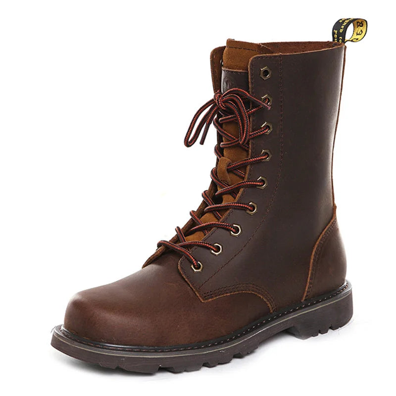 Durable and Versatile Waterproof Tactical Hiking Boots for Men and Women image