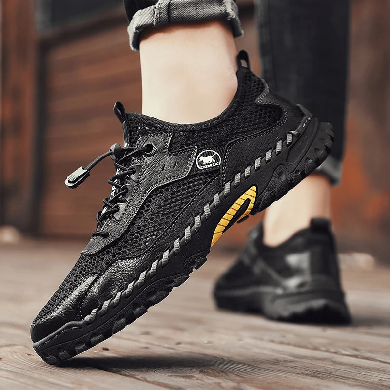 Summer Mesh Shoes – Stylish &amp; Comfortable Hiking Sandals for Men 2024 image 2