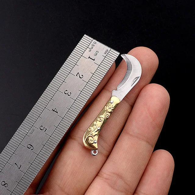 Stainless Steel Mini Mountain Axe – Compact Outdoor Camping Knife image 25