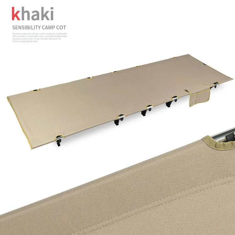 Portable Camping Folding Bed – Comfort and Convenience for Outdoor Adventures - C image