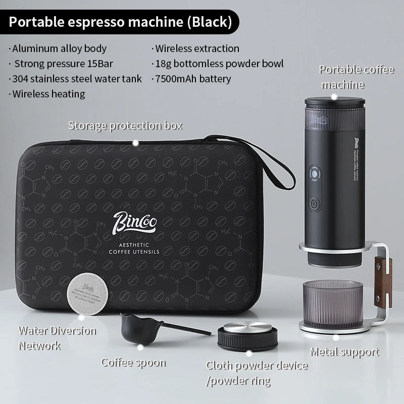 Bincoo Camping Portable Coffee Machine – Electric Wireless Heating for Coffee Lovers image 9