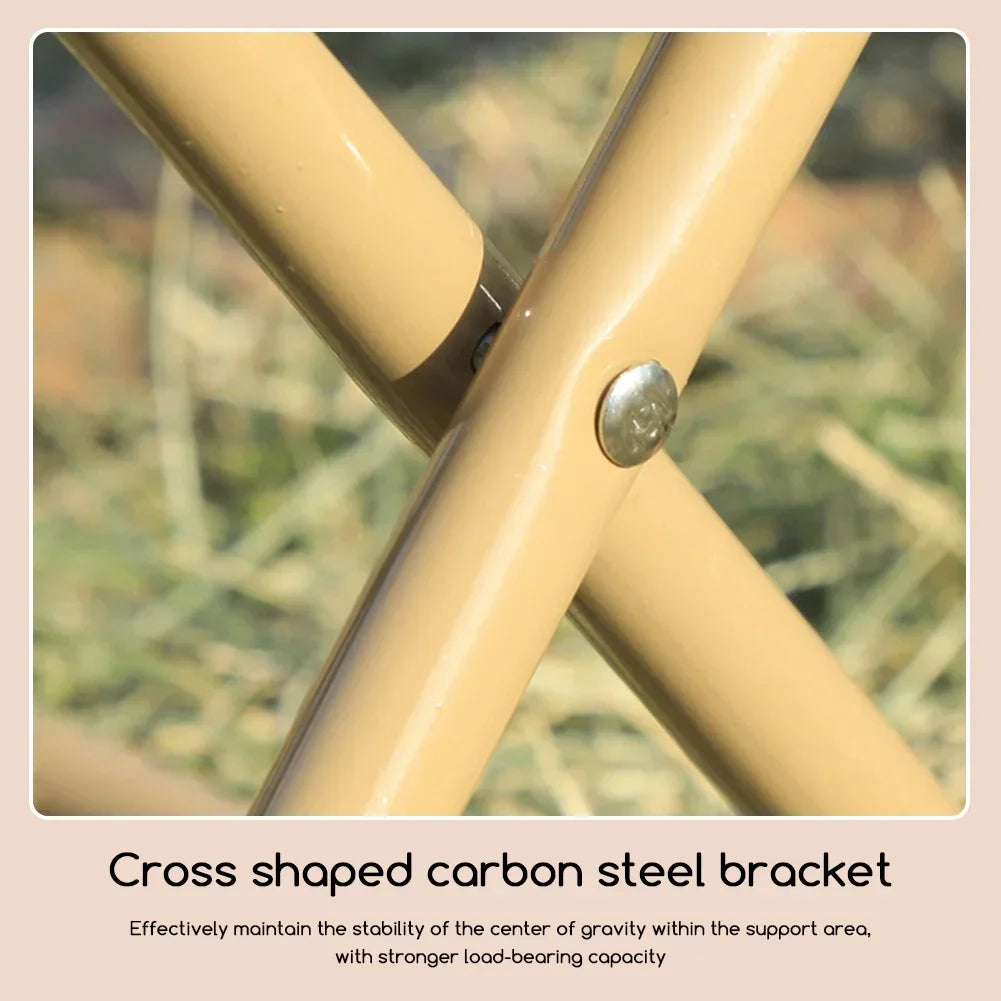 Foldable Backpack Stool – Portable Camping Chair for Outdoor Adventures image 2