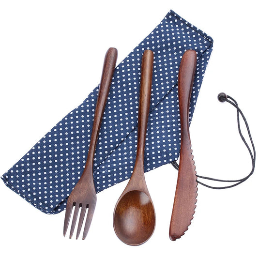 Eco-Friendly Bamboo Cutlery Set – Sustainable Dining Essentials image 1