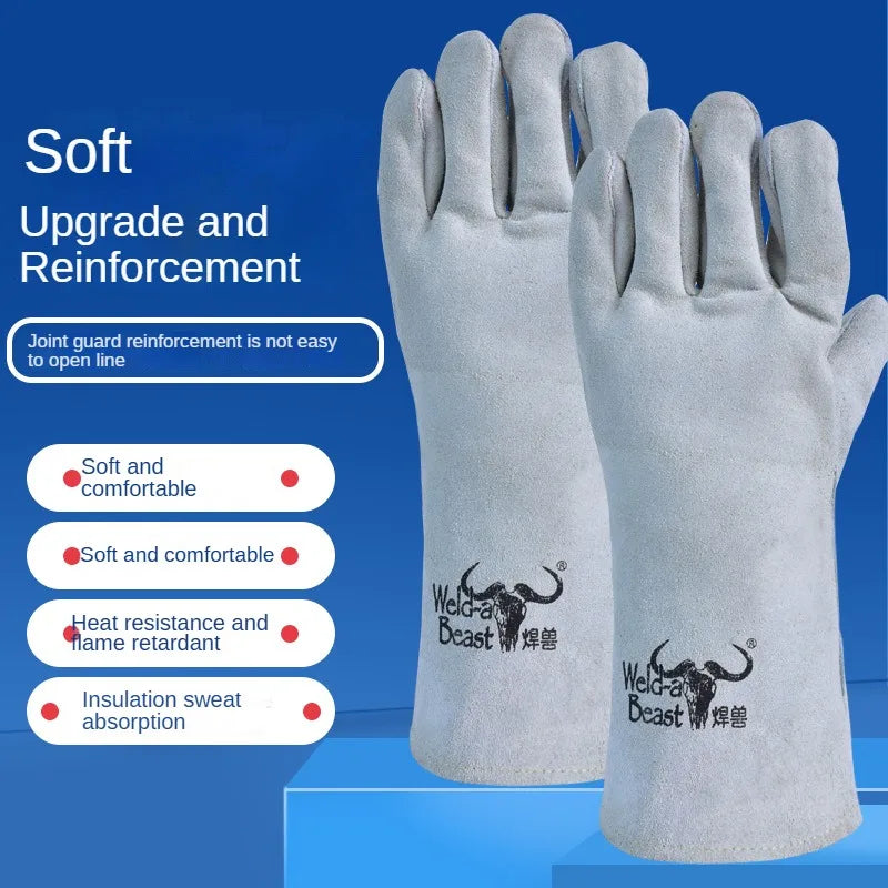 All Cowhide Electric Welding Gloves – Welding Beast for Ultimate Protection image 0