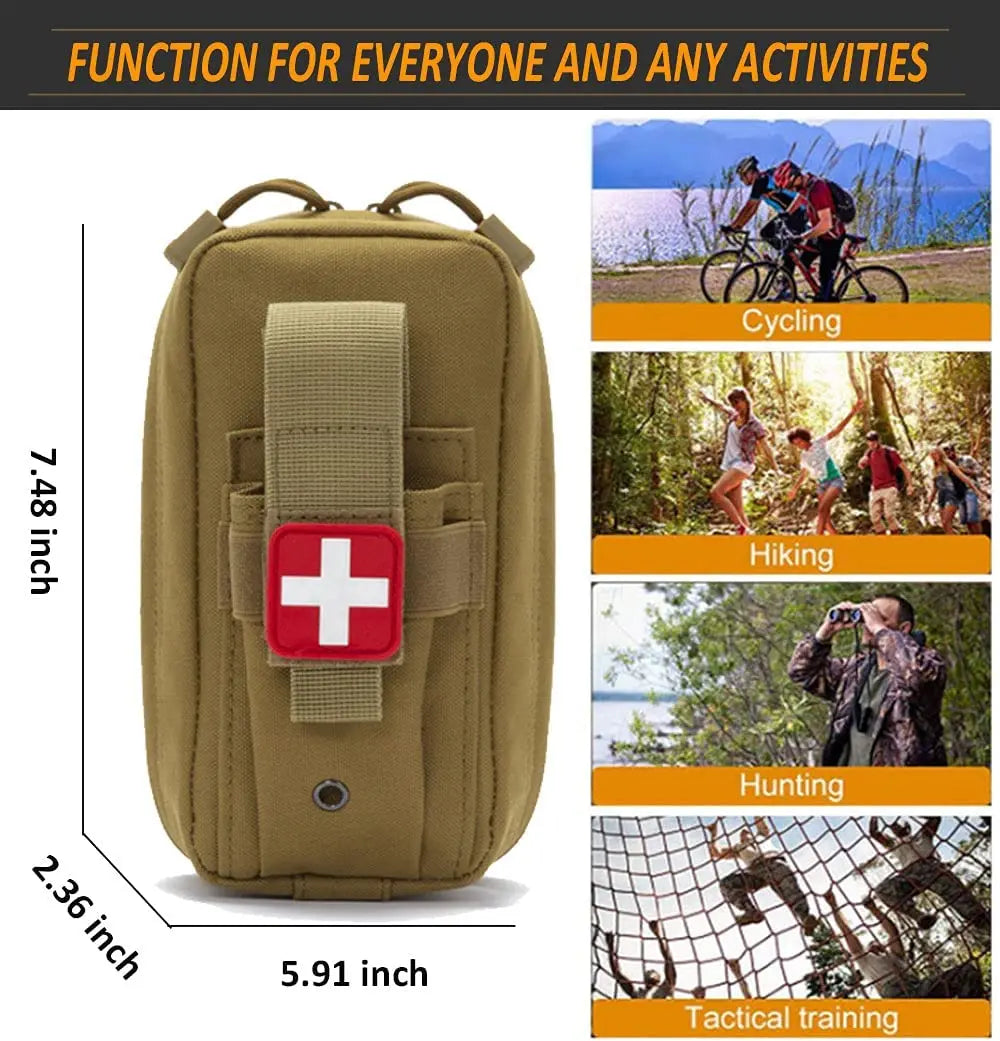 Portable Medium Bag First Aid Pouch – Essential Survival Kit for Emergencies image 5