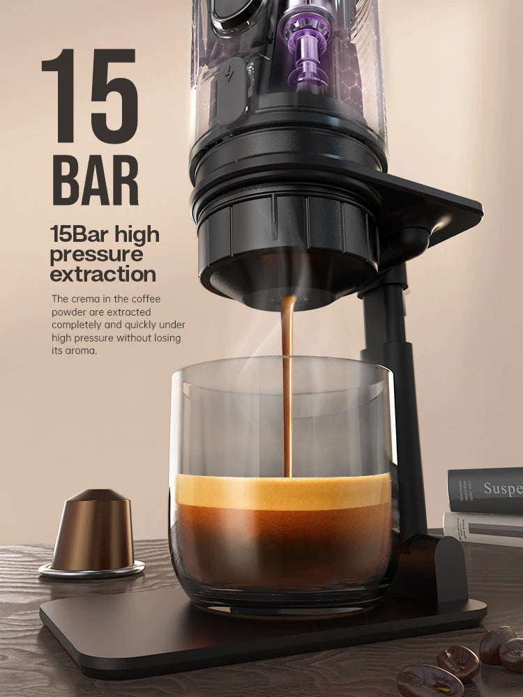 HiBREW Portable Coffee Machine – Your On-the-Go Espresso Solution image 3