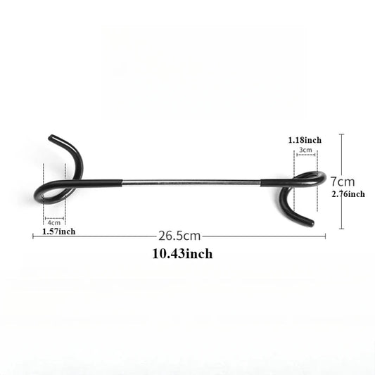 Stainless Steel Light Stand Holder Hooks – Versatile Camping Accessories image 1