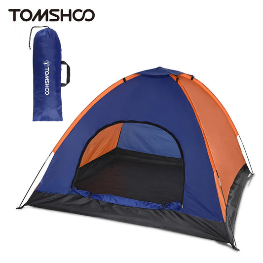 TOMSHOO Lightweight Camping Tent for 3-4 Persons – Ideal for Outdoor Adventures image 0