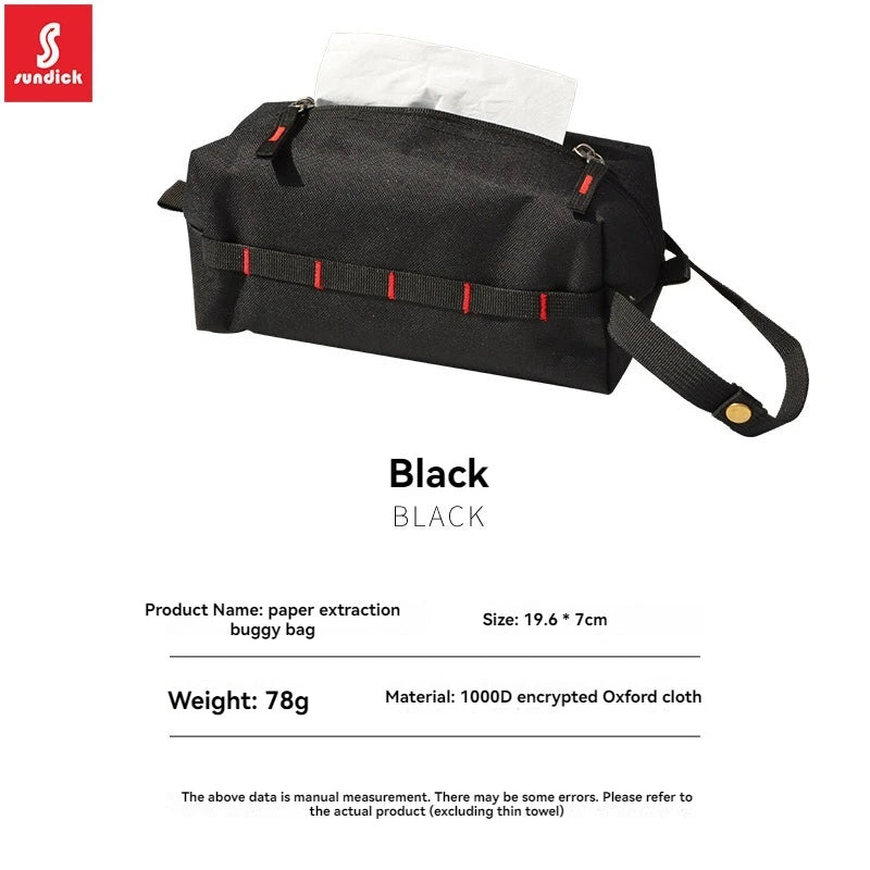 SINDICK SD-630 Outdoor Waterproof Storage Bag – DuPont Paper Towel Box - BLACK image