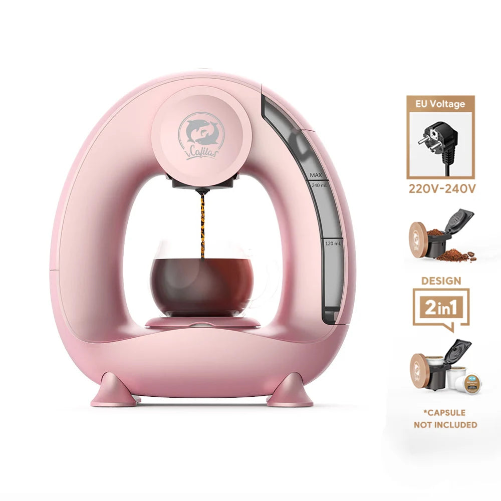 Portable Coffee Maker – Low Decibel Americano Capsule Machine image 0