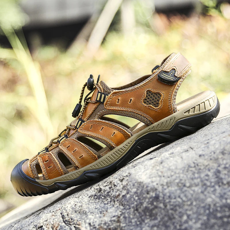 Summer Outdoor Sandals – Breathable Hiking and Aqua Sneakers for Men image 5