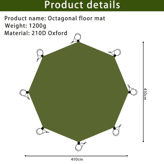 Large Waterproof Camping Mat – Perfect for Outdoor Adventures image 1