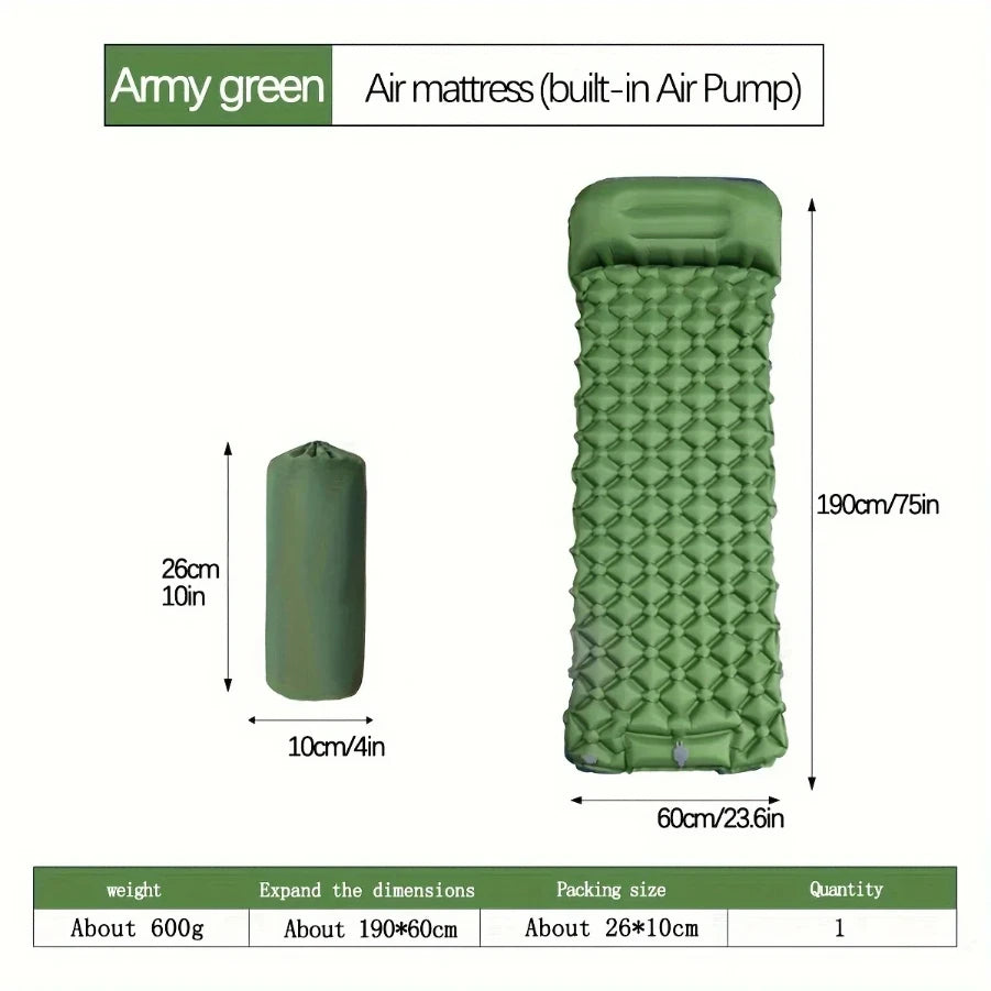 Outdoor Camping Inflatable Mattress – Ultimate Comfort for Adventurers image 5