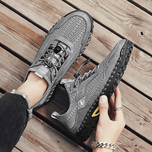 Summer Mesh Shoes – Stylish &amp; Comfortable Hiking Sandals for Men 2024 image 1