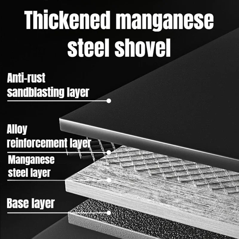 Outdoor Multifunctional Folding Shovel – Essential Survival Gear image 4