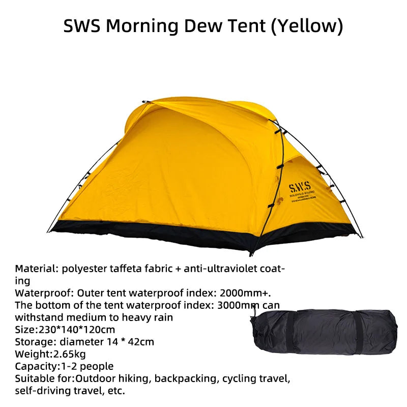 WELLHIKE Outdoor Portable Tent – Perfect for Single and Double Camping Adventures image 6