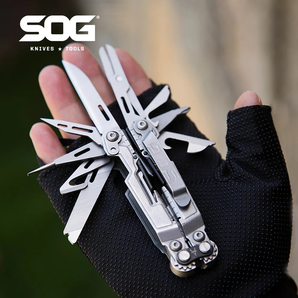 SOG PowerPint 18-in-1 Tactical Multi-Tool – Compact EDC Gear for Adventurers image 0